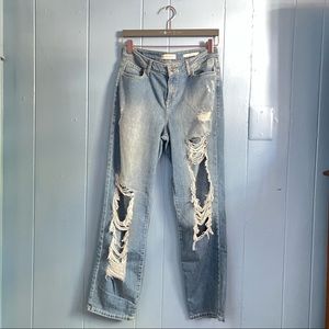 GUESS Distressed Relaxed Fit Jeans